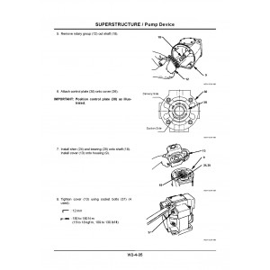 Hitachi CX350 Crawler Crane set of Service Manuals