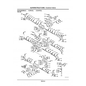 Hitachi CX500-C and CX550-C Crawler Crane set of Service Manuals