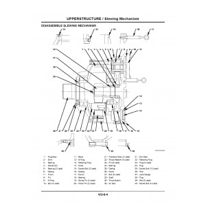 Hitachi-Sumitomo SCX1200-2 and SCX1500-2 Crawler Crane set of Service Manuals