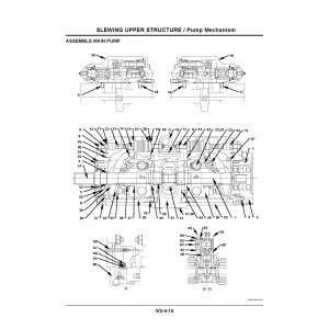 Hitachi-Sumitomo SCX2800-2 Crawler Crane set of Service Manuals