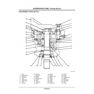 Hitachi-Sumitomo SCX700 Crawler Crane set of Service Manuals