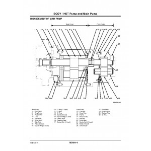 Hitachi Zaxis ZW30, Zaxis ZW40 and Zaxis ZW50 Wheel Loader set of Service Manuals