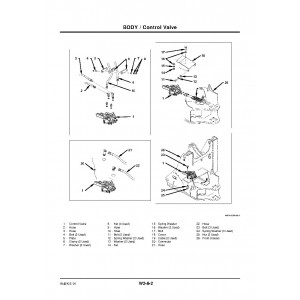 Hitachi Zaxis ZW30, Zaxis ZW40 and Zaxis ZW50 Wheel Loader set of Service Manuals