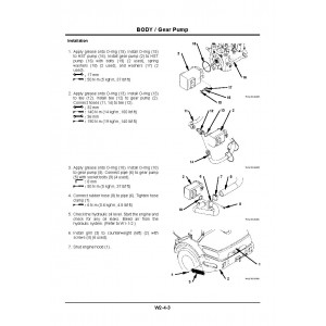 Hitachi Zaxis ZW65, Zaxis ZW75 and Zaxis ZW95 Wheel Loader set of Service Manuals