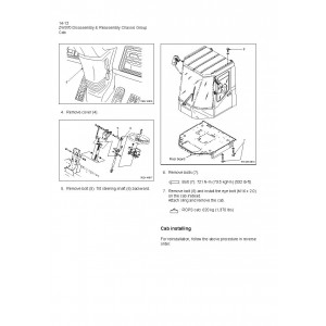 Hitachi Zaxis ZW370-6 Wheel Loader set of Service Manuals