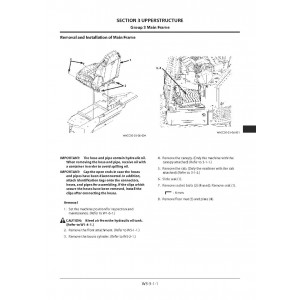 Hitachi Zaxis 26U-5A Compact Excavator set of Service Manuals