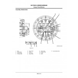 Hitachi Zaxis 20U-5A Compact Excavator set of Service Manuals