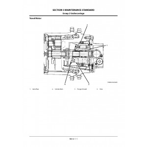 Hitachi Zaxis 20U-5A Compact Excavator set of Service Manuals