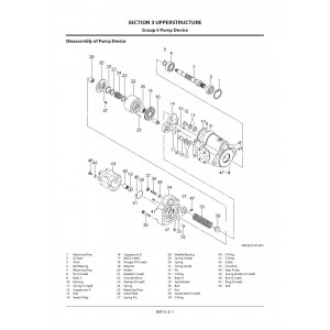 Hitachi Zaxis 35U-5A Compact Excavator set of Service Manuals