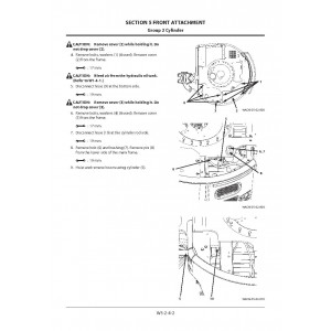 Hitachi Zaxis 35U-5A Compact Excavator set of Service Manuals