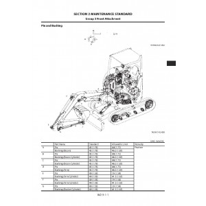 Hitachi Zaxis 30U-5B Compact Excavator set of Service Manuals