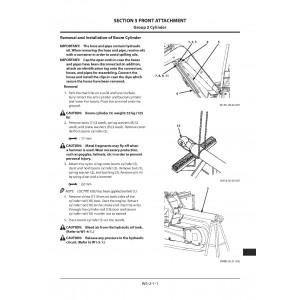 Hitachi Zaxis 48U-5A Compact Excavator set of Service Manuals