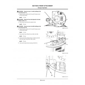 Hitachi Zaxis 55U-5B Compact Excavator set of Service Manuals