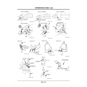 Hitachi Zaxis 80SB and Zaxis 80SBLC Compact Excavator set of Service Manuals