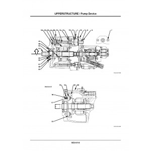 Hitachi Zaxis 80SB and Zaxis 80SBLC Compact Excavator set of Service Manuals