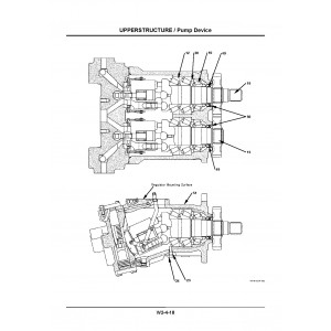 Hitachi Zaxis 180W Wheel Excavator set of Service Manuals