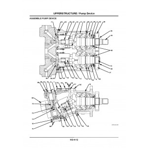 Hitachi Zaxis 210W Wheel Excavator set of Service Manuals