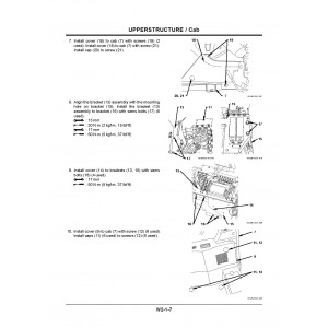 Hitachi Zaxis 140W-3 Wheel Excavator set of Service Manuals