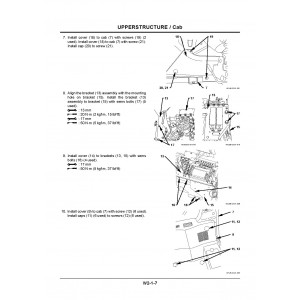 Hitachi Zaxis 145W-3 Wheel Excavator set of Service Manuals