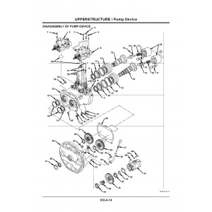 Hitachi Zaxis 210W-3 and Zaxis 220W-3 Wheel Excavator set of Service Manuals