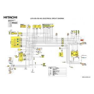 Hitachi LX15-7 Wheel Loader set of Service Manuals