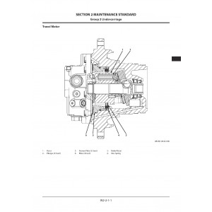 Hitachi Zaxis 130-5B and Zaxis 130LCN-5B Crawler Excavator set of Service Manuals