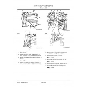 Hitachi Zaxis 130-5G and Zaxis 130K-5G Crawler Excavator set of Service Manuals