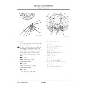 Hitachi Zaxis 130-5G and Zaxis 130K-5G Crawler Excavator set of Service Manuals