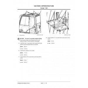 Hitachi Zaxis 130-6 and Zaxis 130LCN-6 Crawler Excavator set of Service Manuals