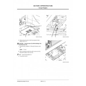 Hitachi Zaxis 130-6 and Zaxis 130LCN-6 Crawler Excavator set of Service Manuals