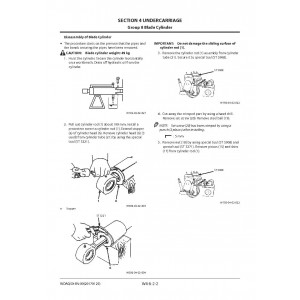 Hitachi Zaxis 130-6 and Zaxis 130LCN-6 Crawler Excavator set of Service Manuals