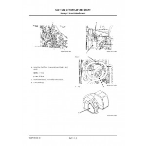 Hitachi Zaxis 135US-5A Crawler Excavator set of Service Manuals