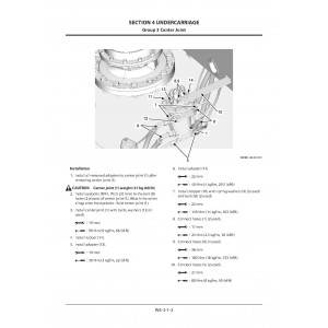 Hitachi Zaxis 160LC-5B Crawler Excavator set of Service Manuals