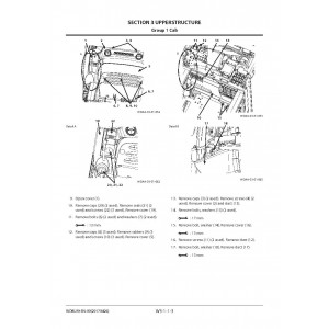 Hitachi Zaxis 160LC-5A Crawler Excavator set of Service Manuals