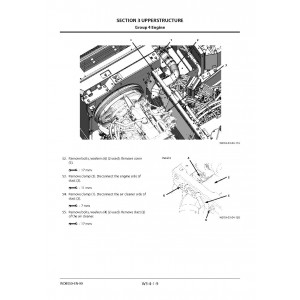 Hitachi Zaxis 190LC-6 and Zaxis 190LCN-6 Crawler Excavator set of Service Manuals