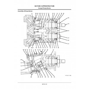 Hitachi Zaxis 210LCN-G Crawler Excavator set of Service Manuals