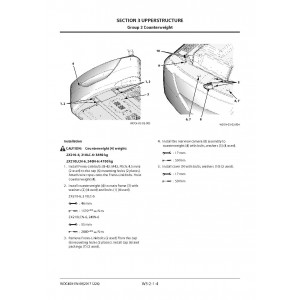 Hitachi Zaxis 210-6, Zaxis 210LC-6, Zaxis 210LCN-6 and Zaxis 240N-6 Crawler Excavator set of Service Manuals