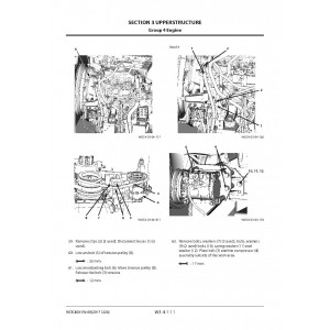 Hitachi Zaxis 210-6, Zaxis 210LC-6, Zaxis 210LCN-6 and Zaxis 240N-6 Crawler Excavator set of Service Manuals