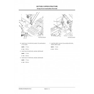 Hitachi Zaxis 210X-6 and Zaxis 210LCX-6 Crawler Excavator set of Service Manuals