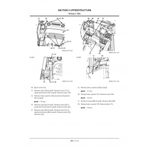 Hitachi Zaxis 250LC-5B and Zaxis 250LCN-5B Crawler Excavator set of Service Manuals