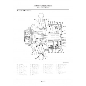 Hitachi Zaxis 225USLC-5B and Zaxis 225USRLC-5B Crawler Excavator set of Service Manuals