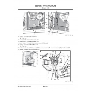 Hitachi Zaxis 350LC-7 and Zaxis 350LCN-7 Crawler Excavator set of Service Manuals