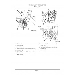 Hitachi Zaxis 290LC-5B and Zaxis 290LCN-5B Crawler Excavator set of Service Manuals