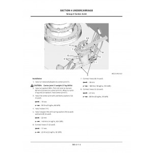 Hitachi Zaxis 290LC-5B and Zaxis 290LCN-5B Crawler Excavator set of Service Manuals