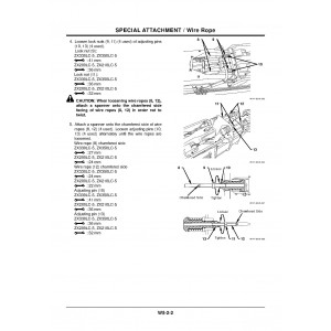 Hitachi Zaxis 210-5B, Zaxis 210LC-5B, Zaxis 210LCN-5B and Zaxis 240N-5B Crawler Excavator set of Service Manuals