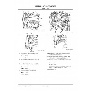 Hitachi Zaxis 350LC-6 and Zaxis 350LCN-6 Crawler Excavator set of Service Manuals