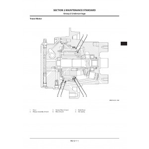 Hitachi Zaxis 85USB-5A Compact Excavator set of Service Manuals