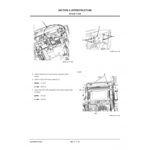 Hitachi ZH 200-5A and ZH 200LC-5A Hybrid Excavator set of Service Manuals