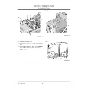 Hitachi ZH 200-5A and ZH 200LC-5A Hybrid Excavator set of Service Manuals