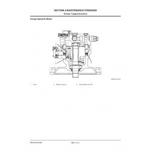 Hitachi ZH 210-6 and ZH 210LC-6 Hybrid Excavator set of Service Manuals